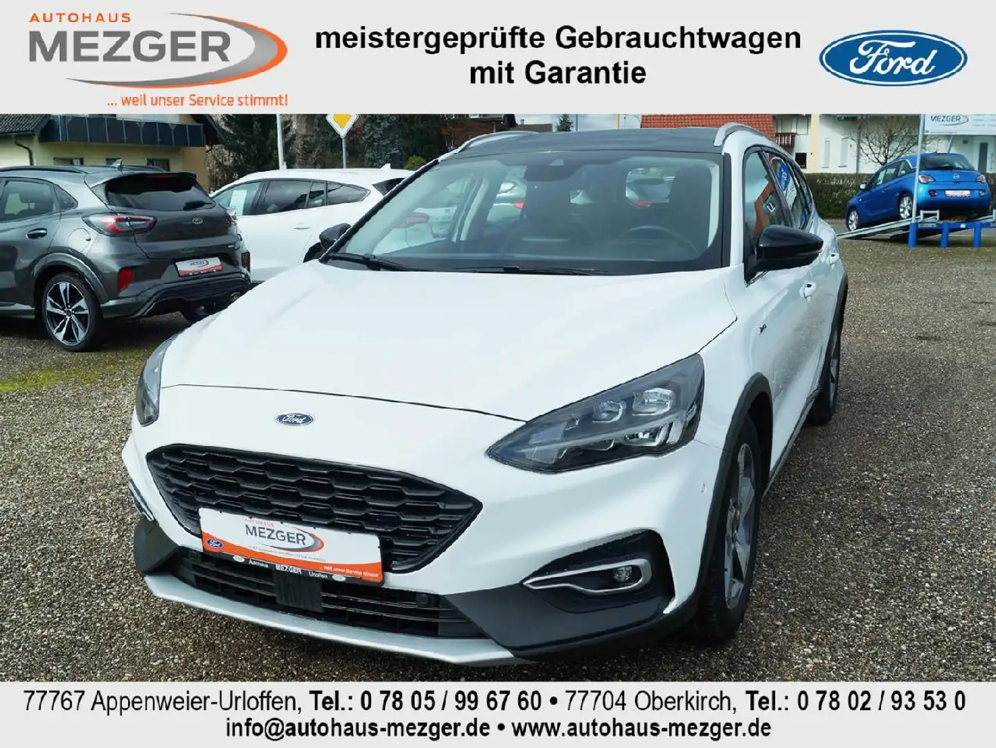 Ford Focus Active Vignale Weiß - 1