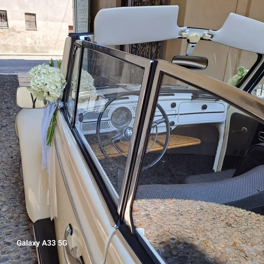 Volkswagen Maggiolino cabrio Blanc - 2