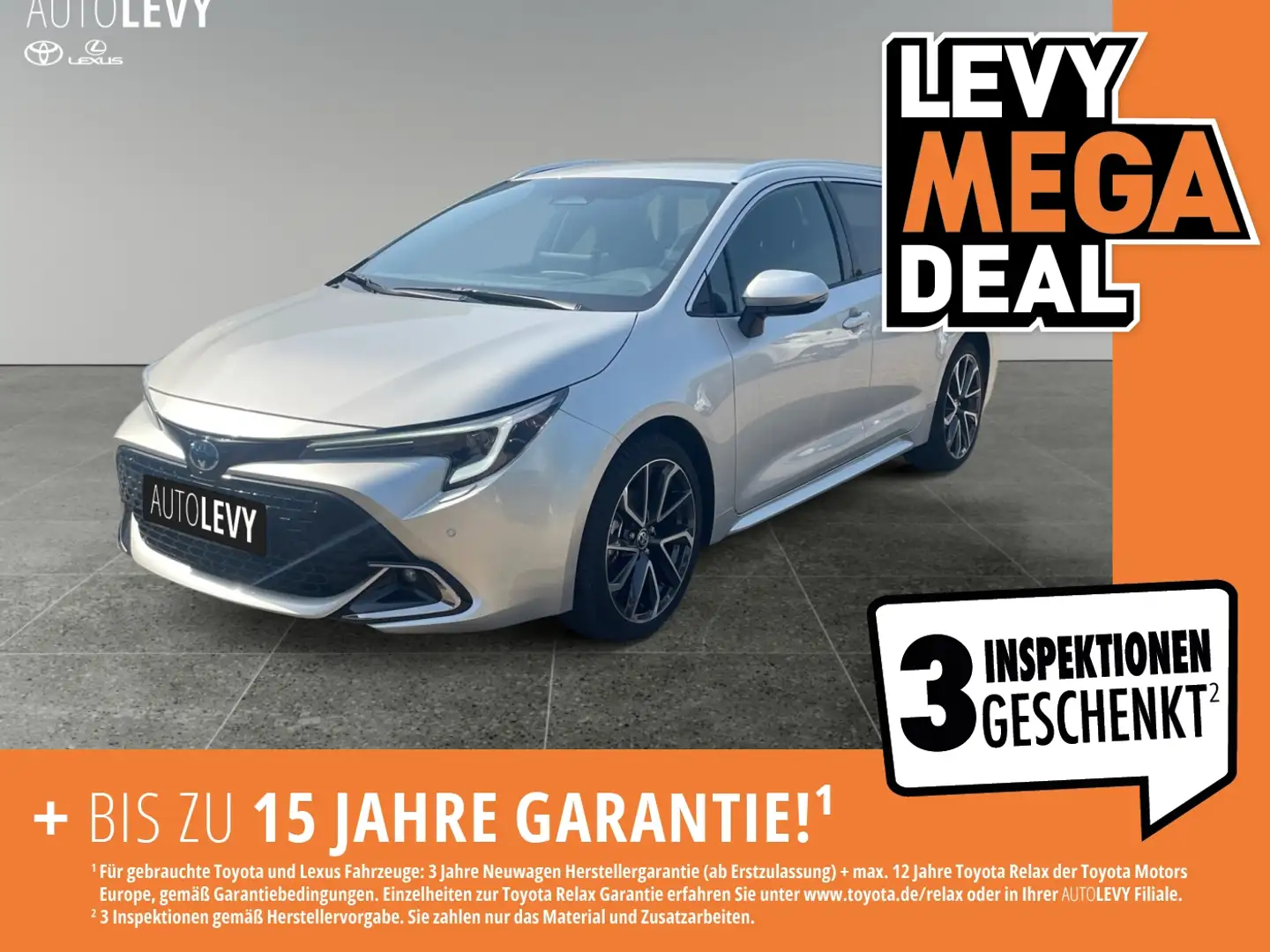 Toyota Corolla 1.8 Hybrid TS Lounge *NAVI*CARPLAY*AHK* Argent - 1