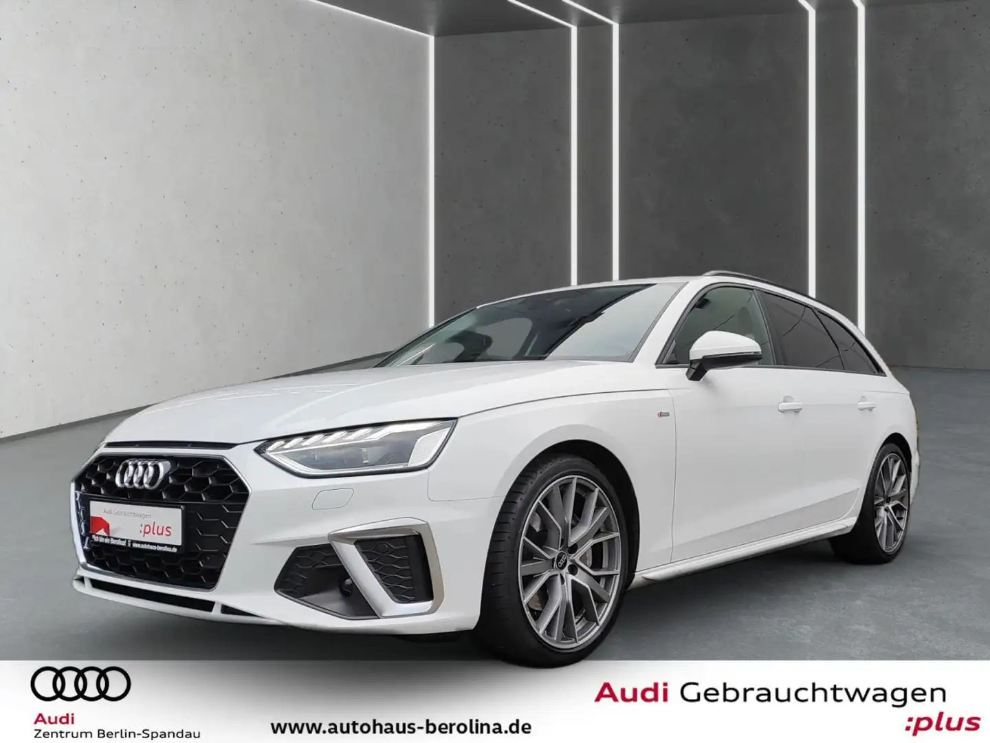 Audi A4 40 TFSI S line S tronic *MATRIX*TOUR* Weiß - 2