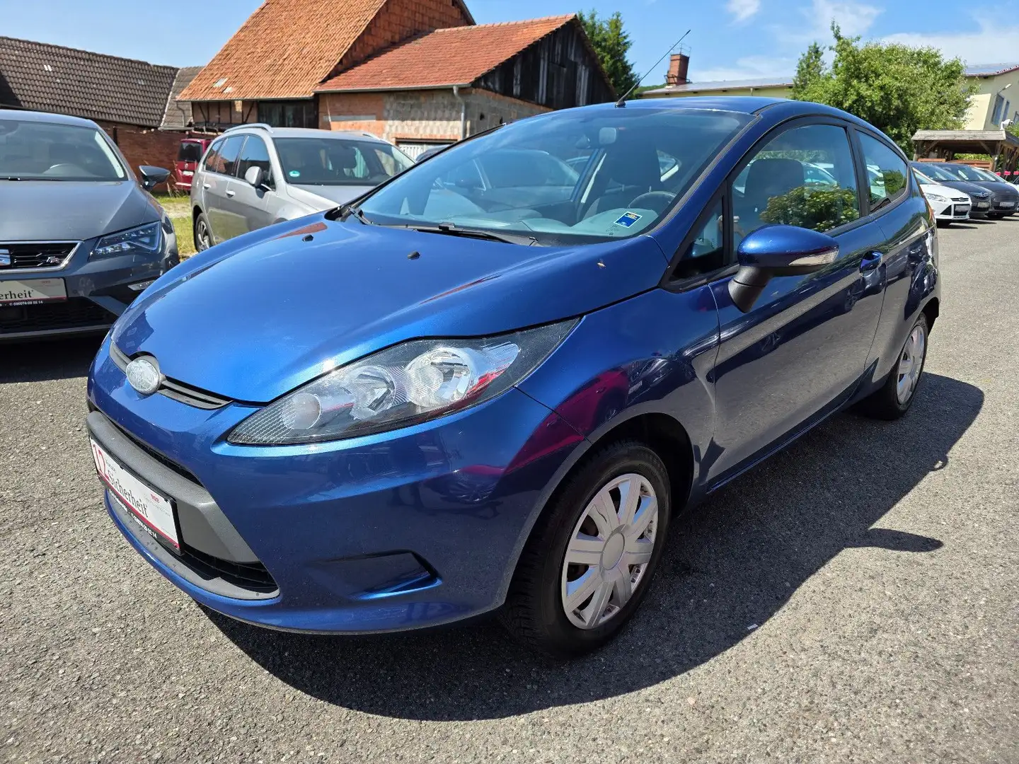 Ford Fiesta Trend Klima Aux EU-5 TÜV HÜ NEU Bleu - 1