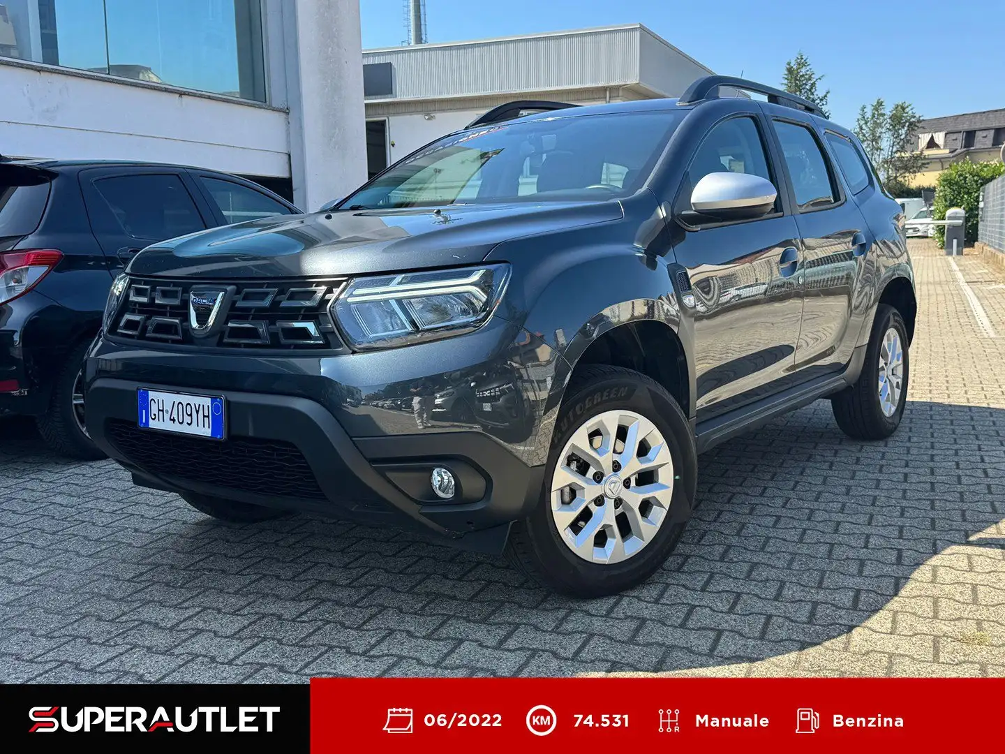 Dacia Duster 1.0 tce Comfort SL DaciaPlus Gpl 4x2 100cv Grigio - 1