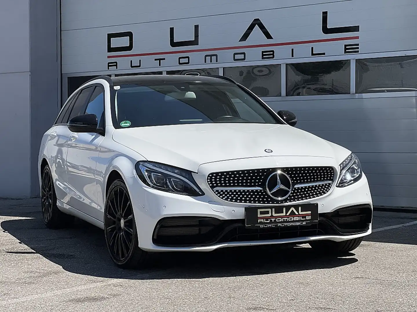 Mercedes-Benz C 220 T Aut. | C 63 AMG LOOK Weiß - 2