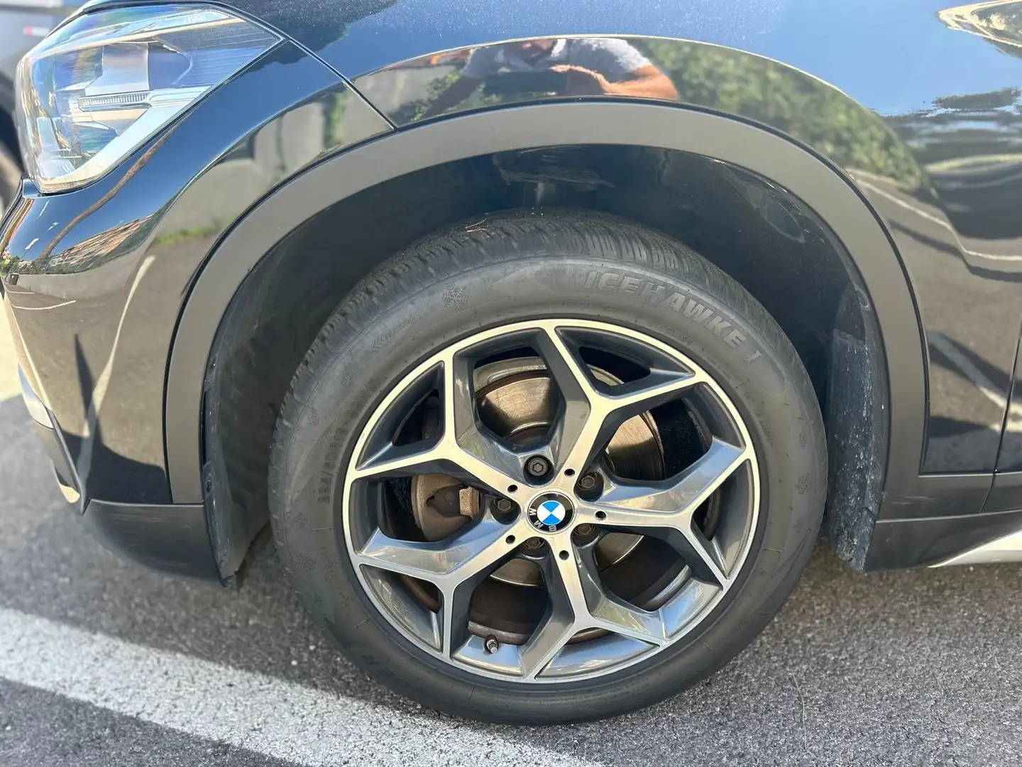 BMW X1 X1 sdrive18d xLine auto Nero - 2