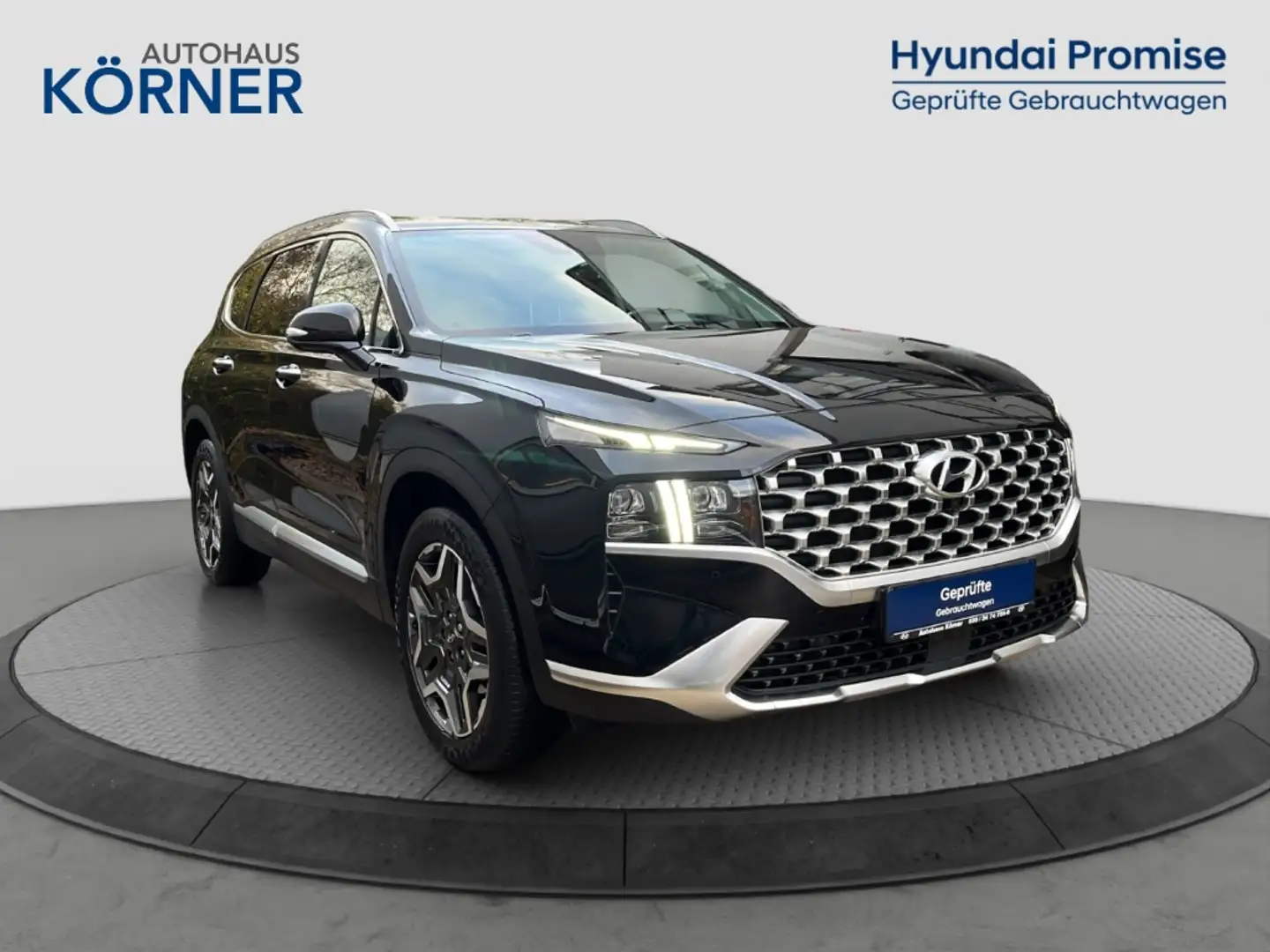 Hyundai SANTA FE Plug-in-Hybrid PRIME 1.6 T-GDi *LED*360°* Noir - 1