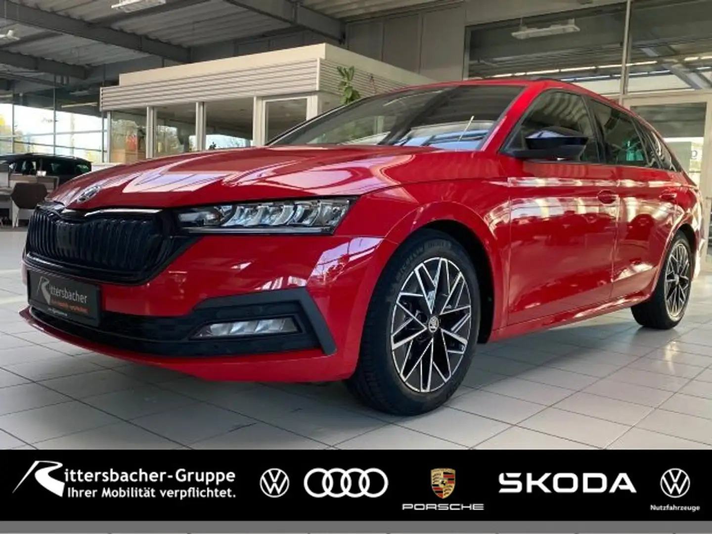 Skoda Octavia Combi Style 1.5 TSI DSG Navi Sportpaket Rot - 1