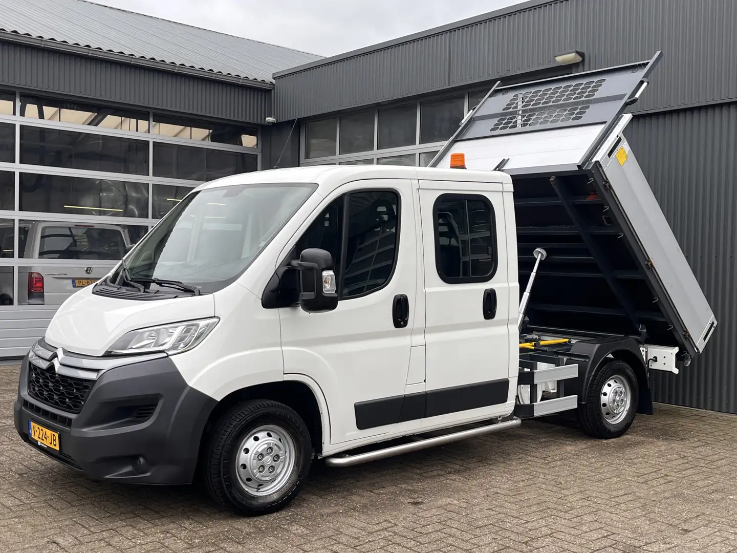 Citroen Jumper 35 2.0 BlueHDi DC Euro 6 Kipper Kieper Trekhaak 25 White - 2