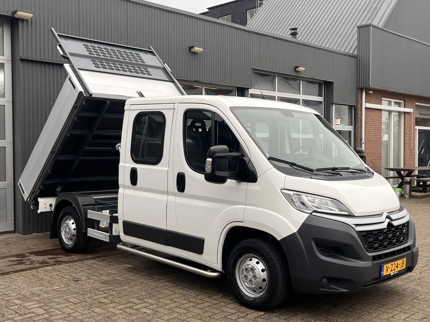 Citroen Jumper 35 2.0 BlueHDi DC Euro 6 Kipper Kieper Trekhaak 25 White - 1