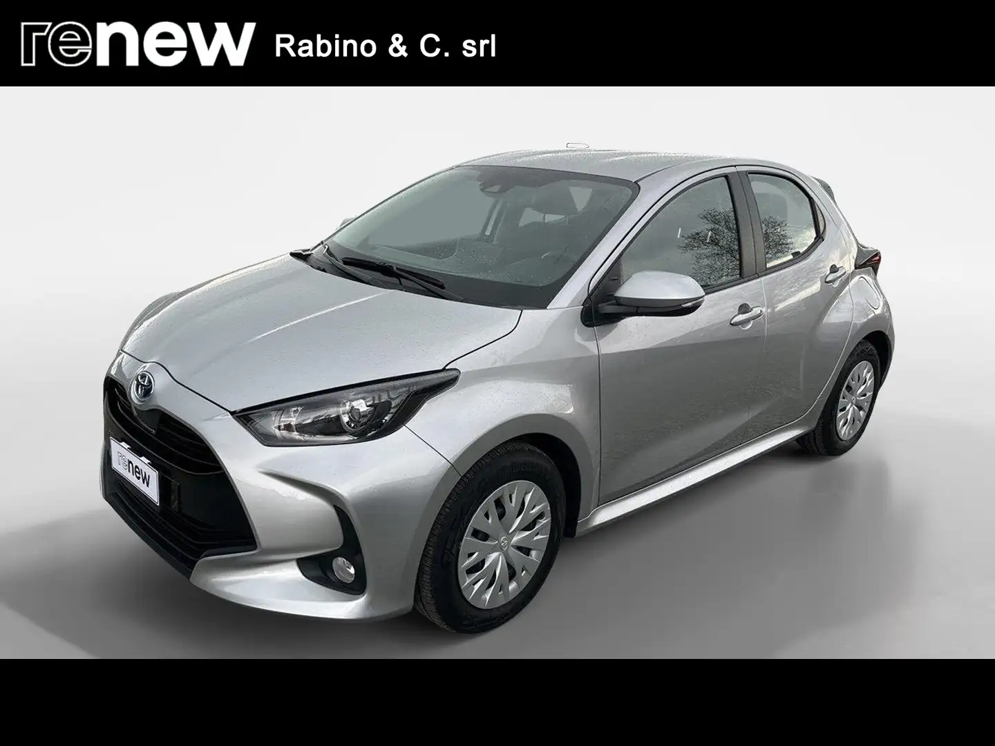 Toyota Yaris 1.5 Hybrid 5 porte Business Argento - 1