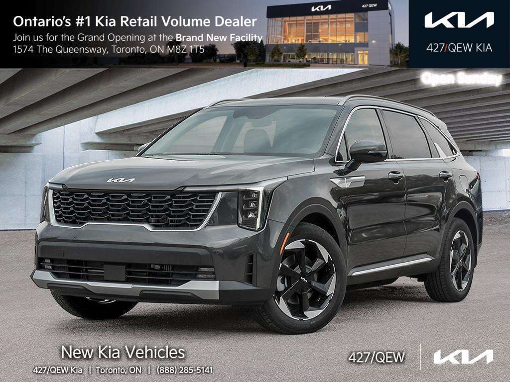 Gray 2026 Kia Sorento Plug-In Hybrid  SUV / Crossover  6-Speed Automatic