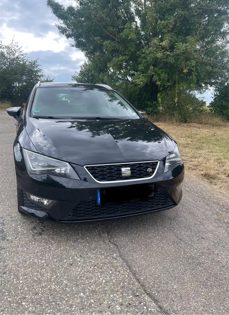SEAT Leon 3 ST 2.0 TDI FR - TÜV NEU Schwarz - 1
