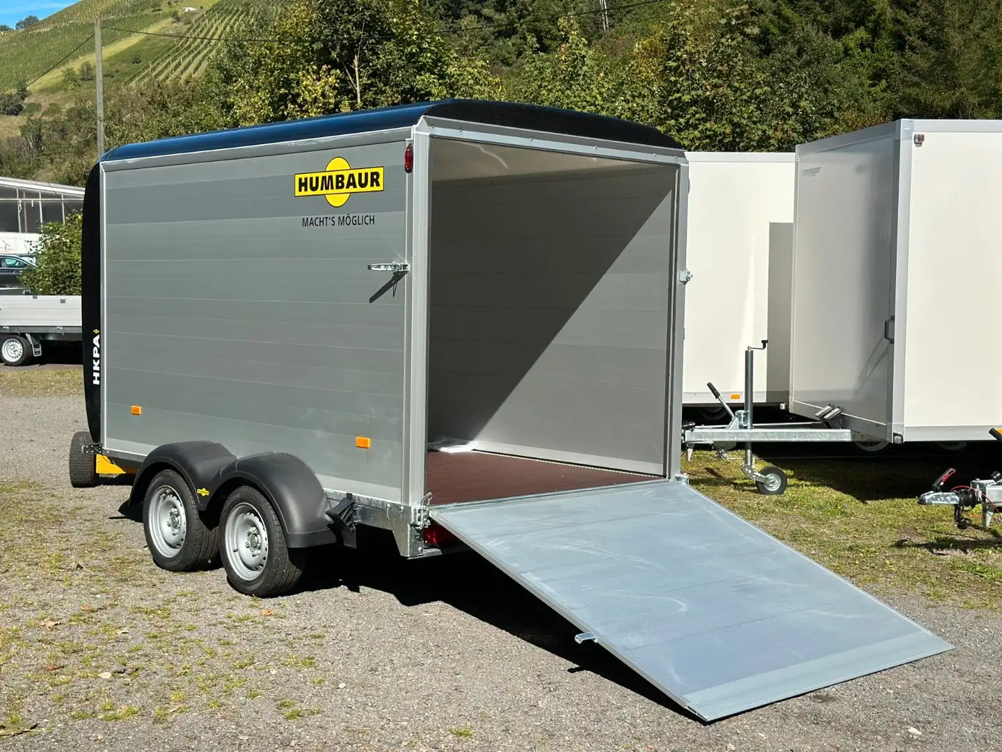 Humbaur HKPA 263217 - Design Motorradanhänger Alu/Poly - 1