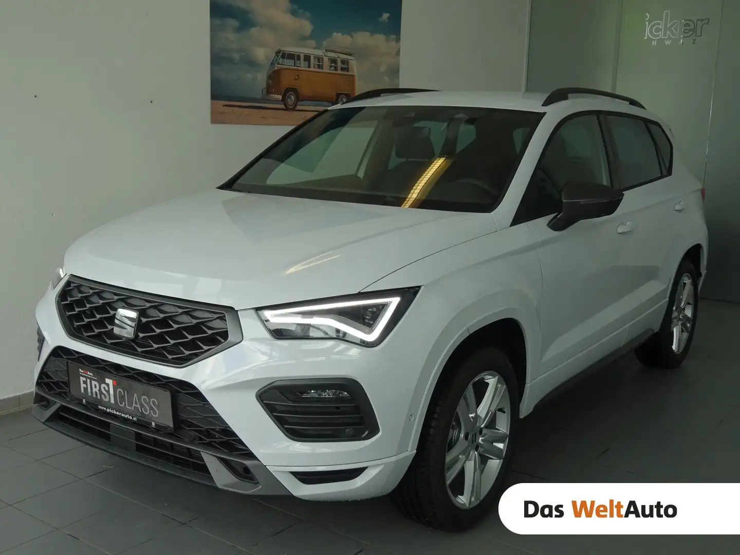 SEAT Ateca FR 2.0 TDI DSG 4Drive Weiß - 1