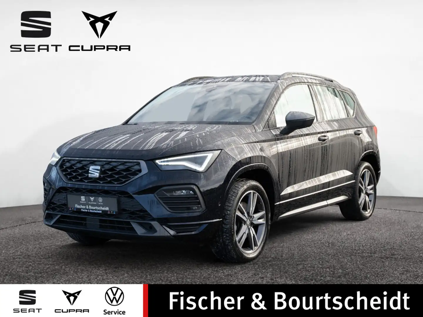 SEAT Ateca 2.0 TDI FR 4Drive DSG NAVI AHK BEATS KA Noir - 1
