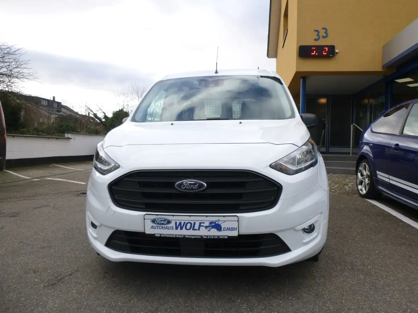 Ford Transit Connect Kombi L1 Navi Kamera 5-Sitzer Blanc - 2