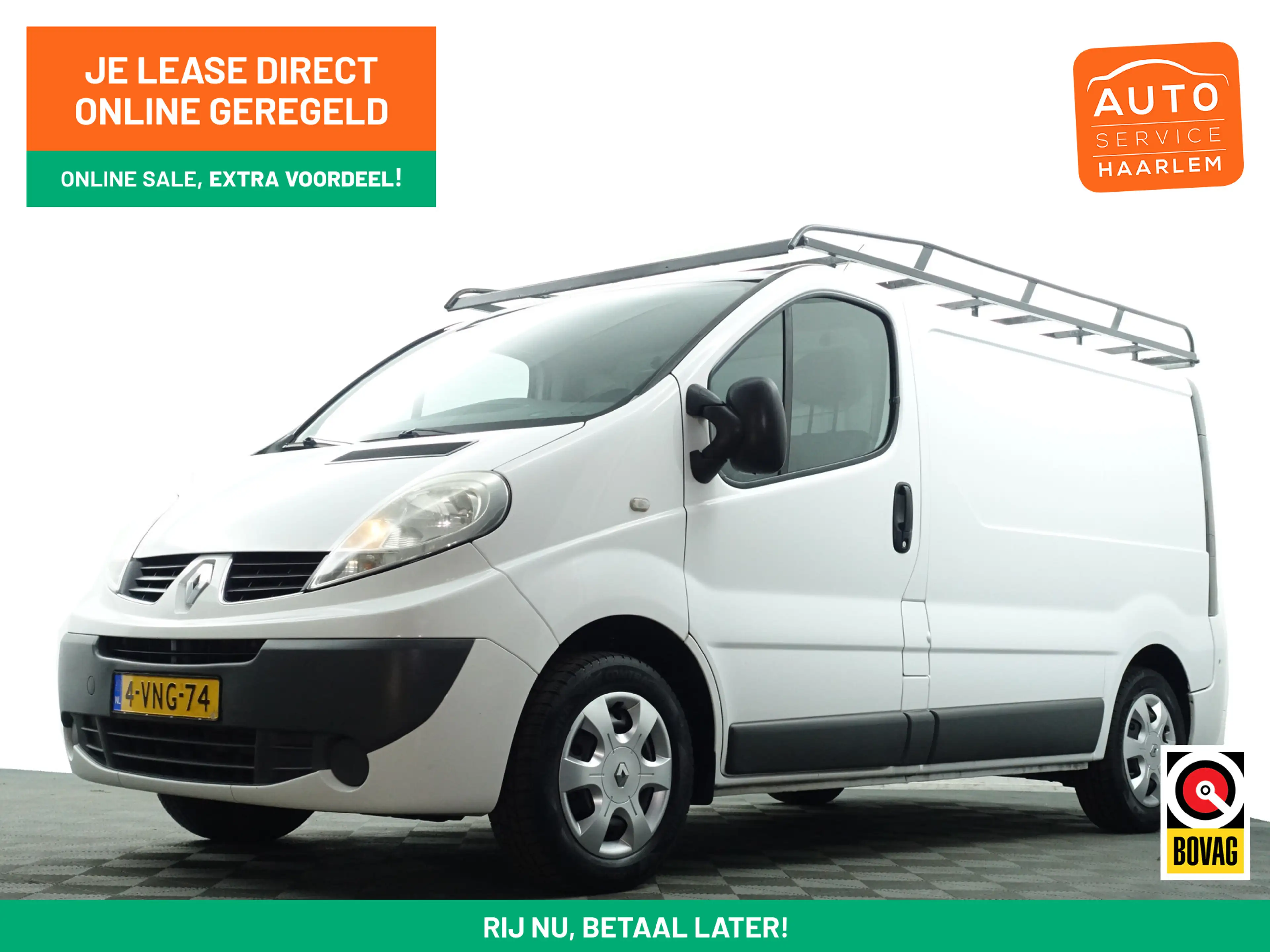 Renault Trafic 2.0 dCi T29 L1 Aut- 3 Pers, Imperiaal, Navigatie,