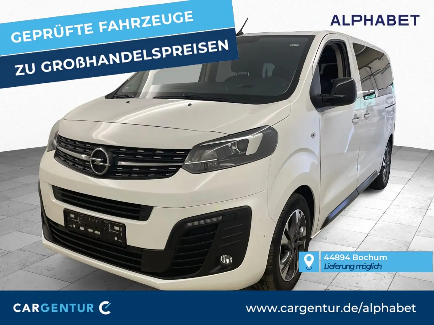 Opel Zafira Life 2.0 D M  Tourer Pano S-Dach StHz Weiß - 1