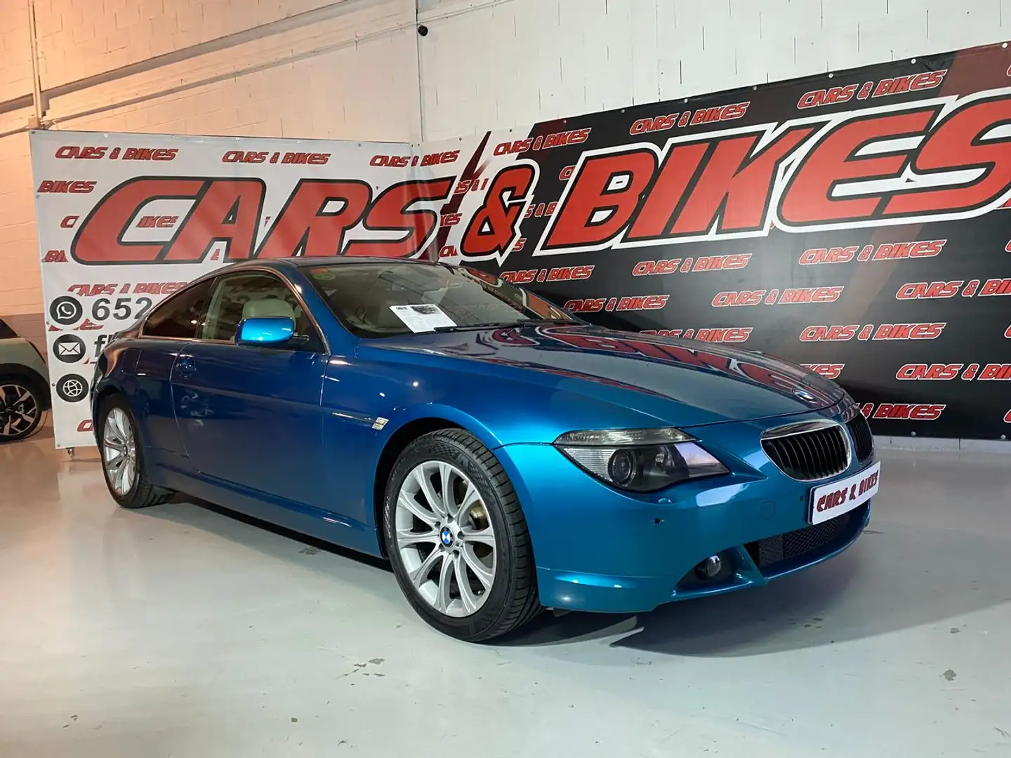BMW 630 630i Aut. Bleu - 2