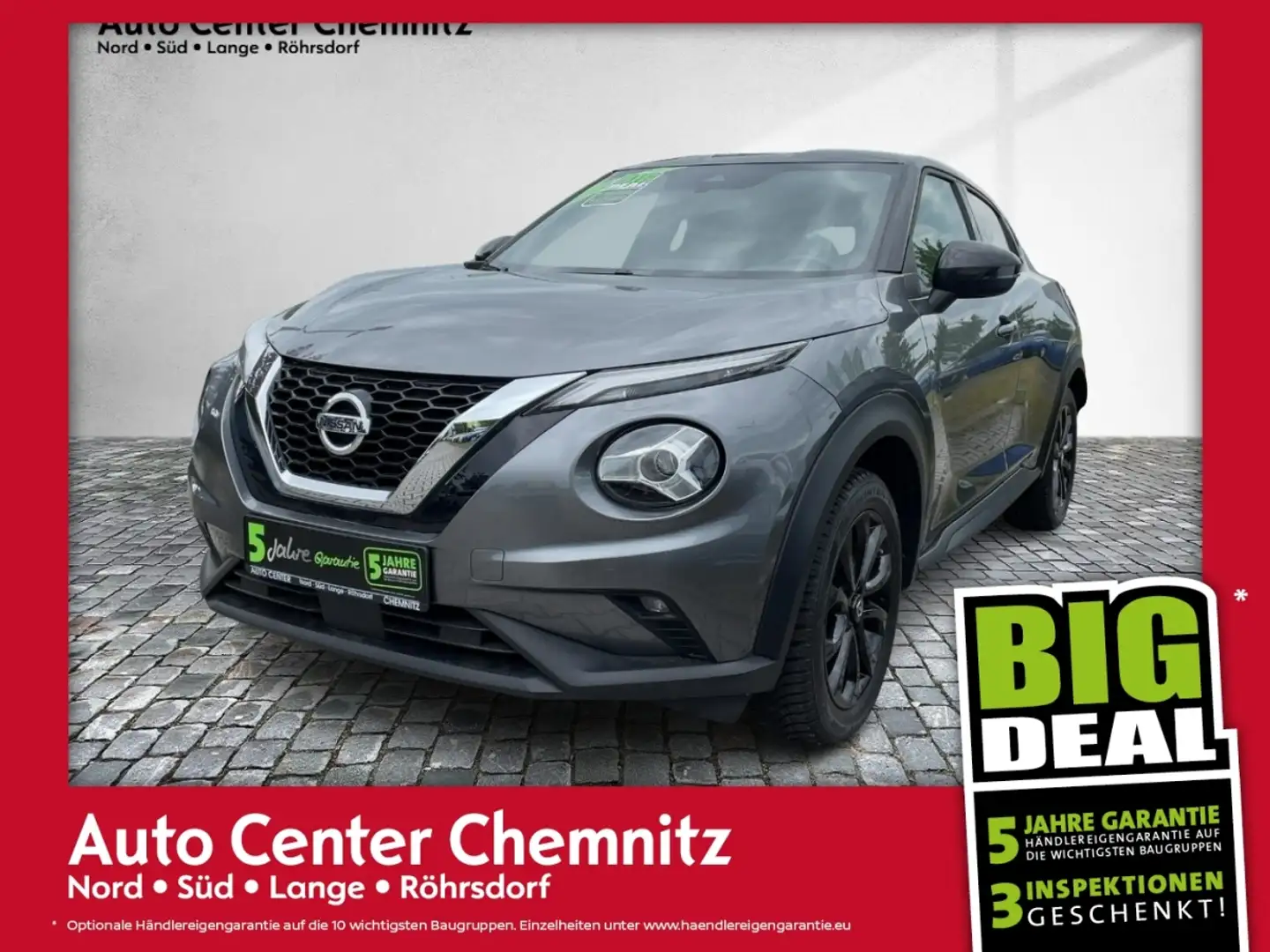 Nissan Juke DCT Enigma LED/Teilleder/Navi/SHZ/KAM/19'' Grey - 1