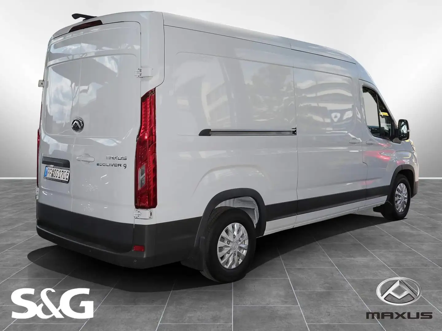 Maxus eDeliver 9 RüKa+LED+KeylessGo+CarPlay+Parkhilfe Bílá - 2