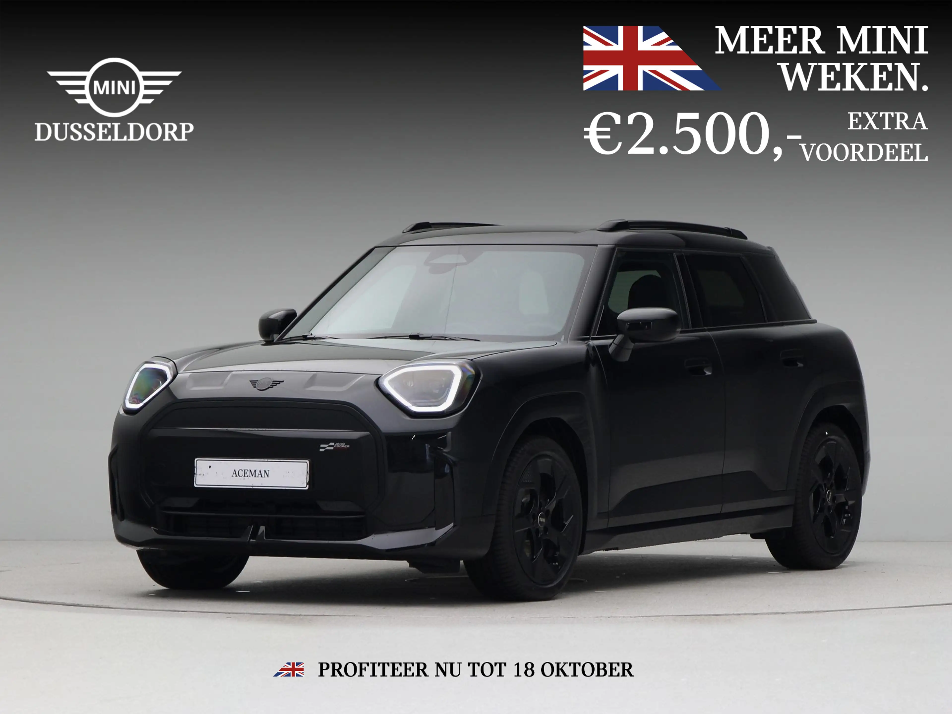 MINI Aceman E John Cooper Works Pakket M PRIVATE LEASE EUR 579