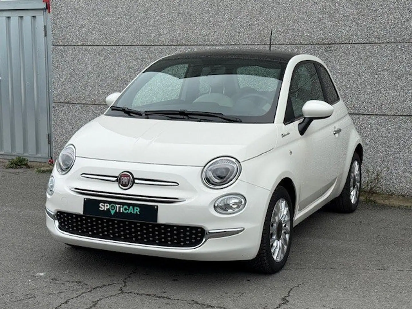 Fiat 500 *AC*CAR PLAY*PANO* 1.0 Benz/Hybrid Dolcevita Wit - 1