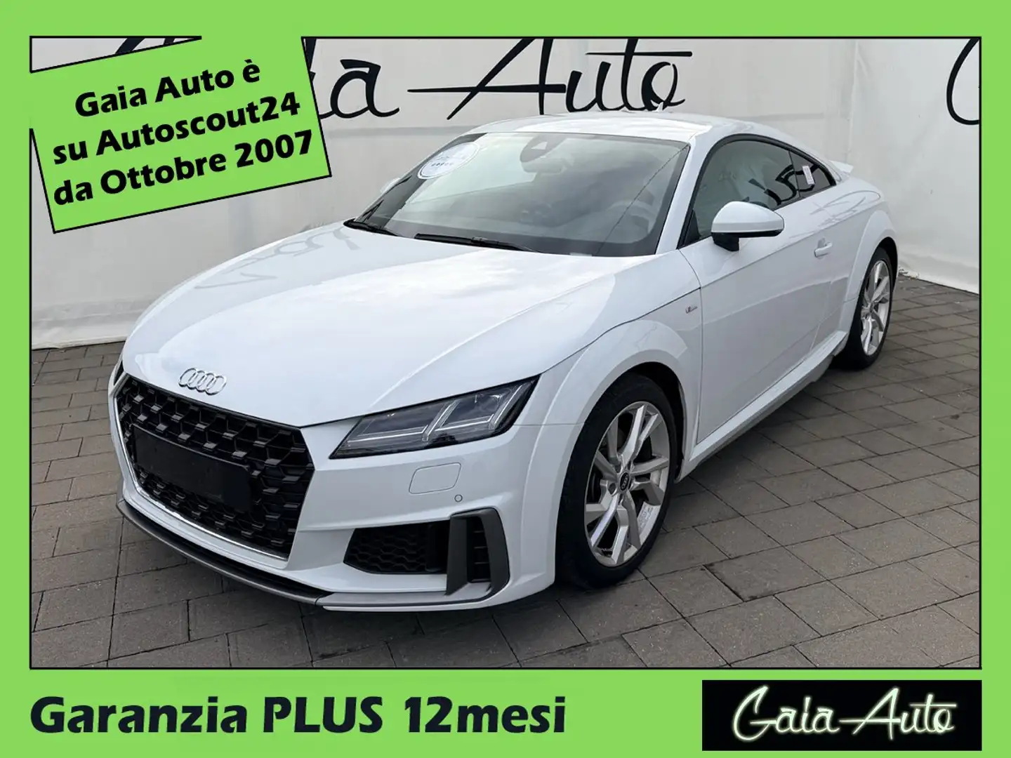 Audi TT Coupe 40 2.0TFSI S LINE s-tronic Blanc - 1