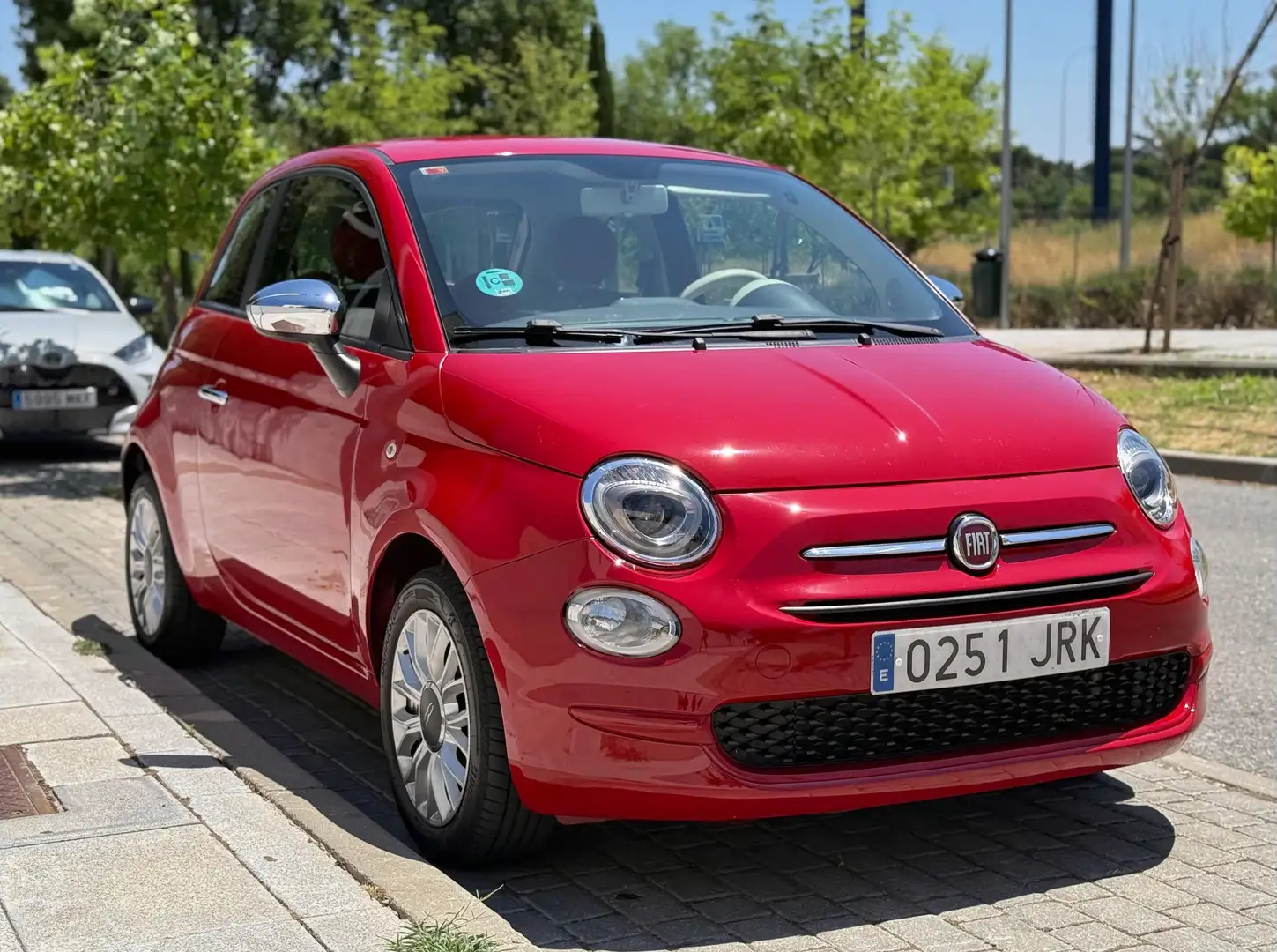 Fiat 500 500 1.2 Lounge Lounge Rojo - 2