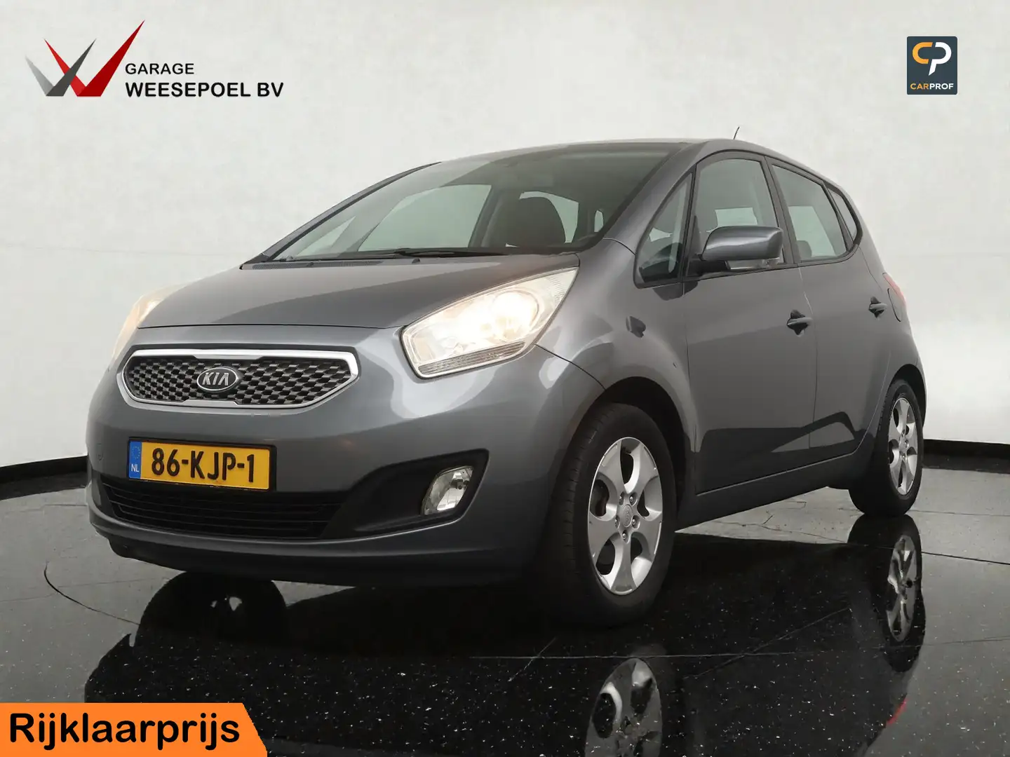 Kia Venga 1.4 CVVT X-ecutive Navi Pack Pano Pack - Navigatie Gris - 1