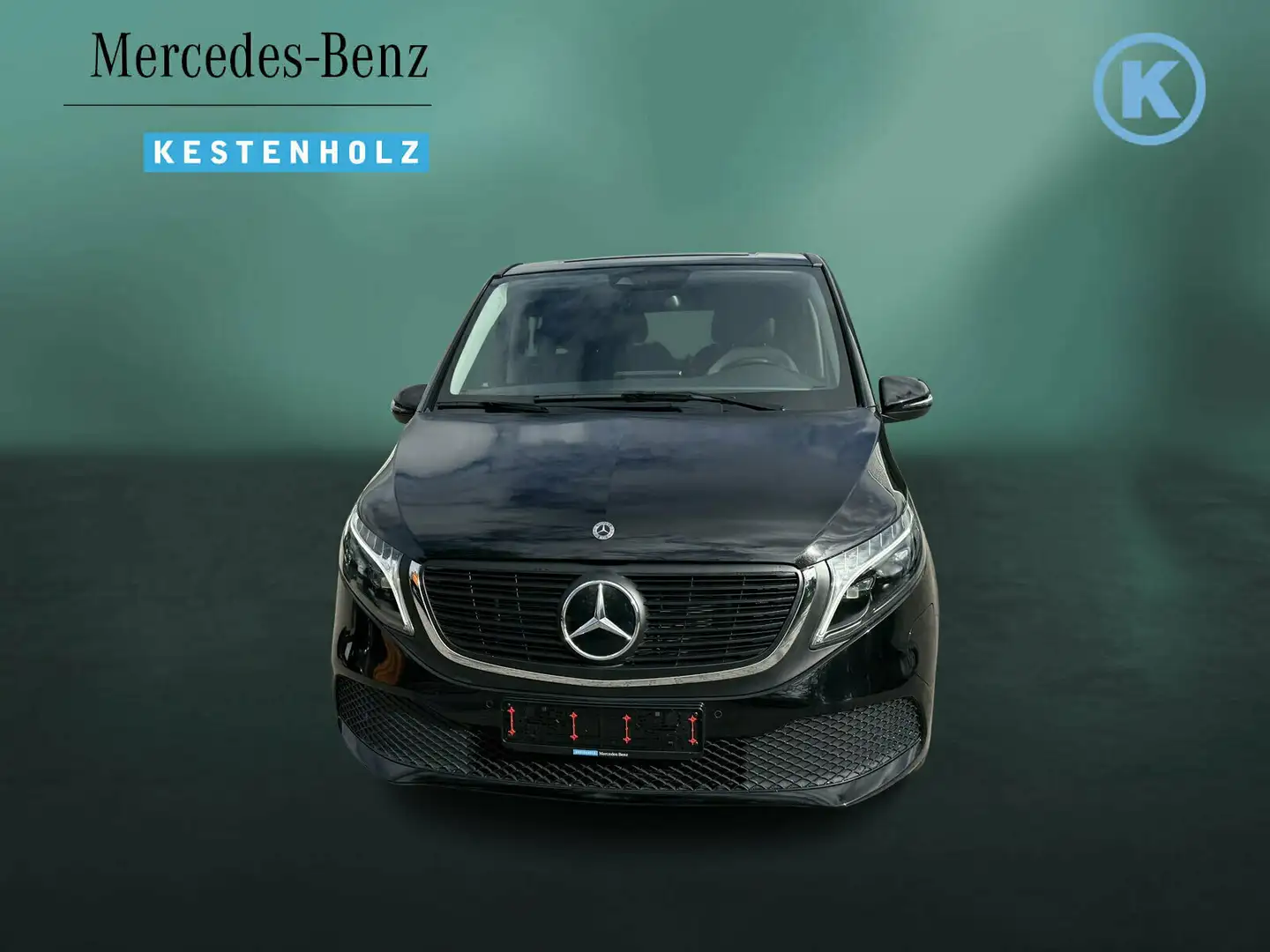Mercedes-Benz EQV 300 EQV 300 AVANTGARDE Lang Navi/Leder/LED/Kamera/Spiegel-Paket Schwarz - 2