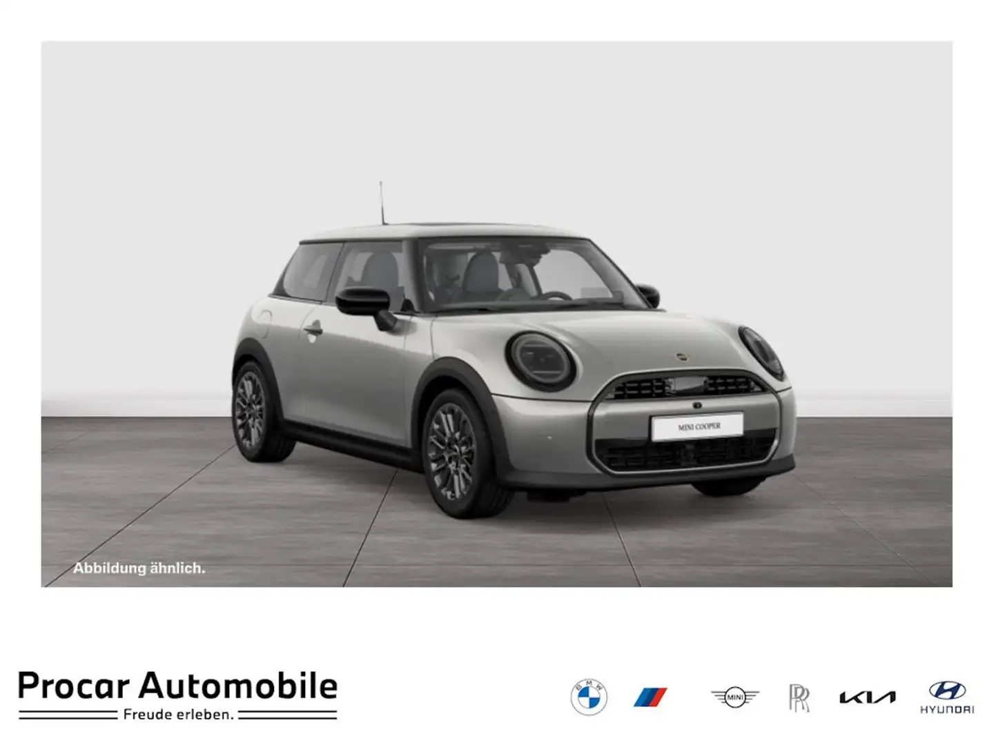 MINI Cooper C HUD PANO NAVI LED Sound Syst. PDC V+H Silber - 1
