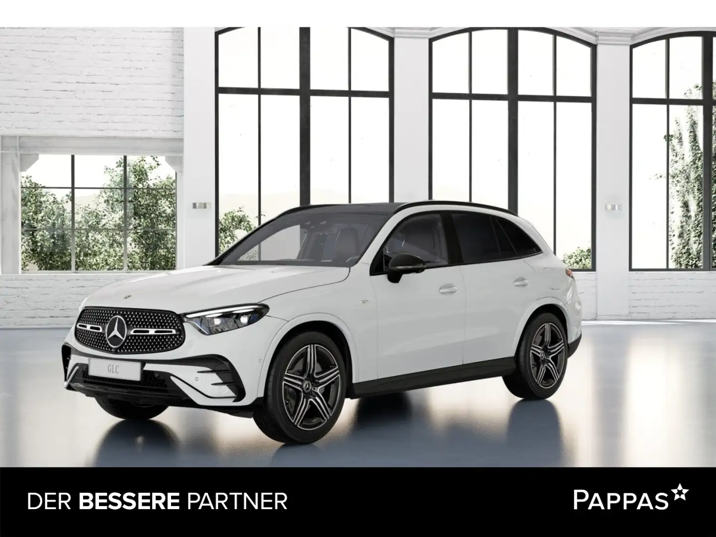 Mercedes-Benz GLC 300 de 4MATIC mit EQ Hybrid Technologie Österr Weiß - 1