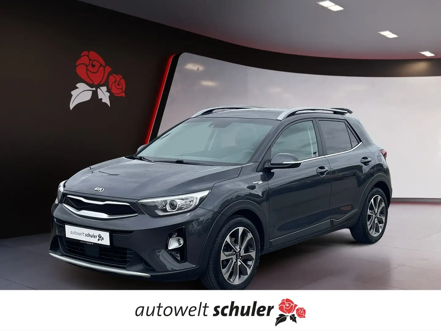 Kia Stonic 1,0 Platinum Edition Navi Pano Grau - 1