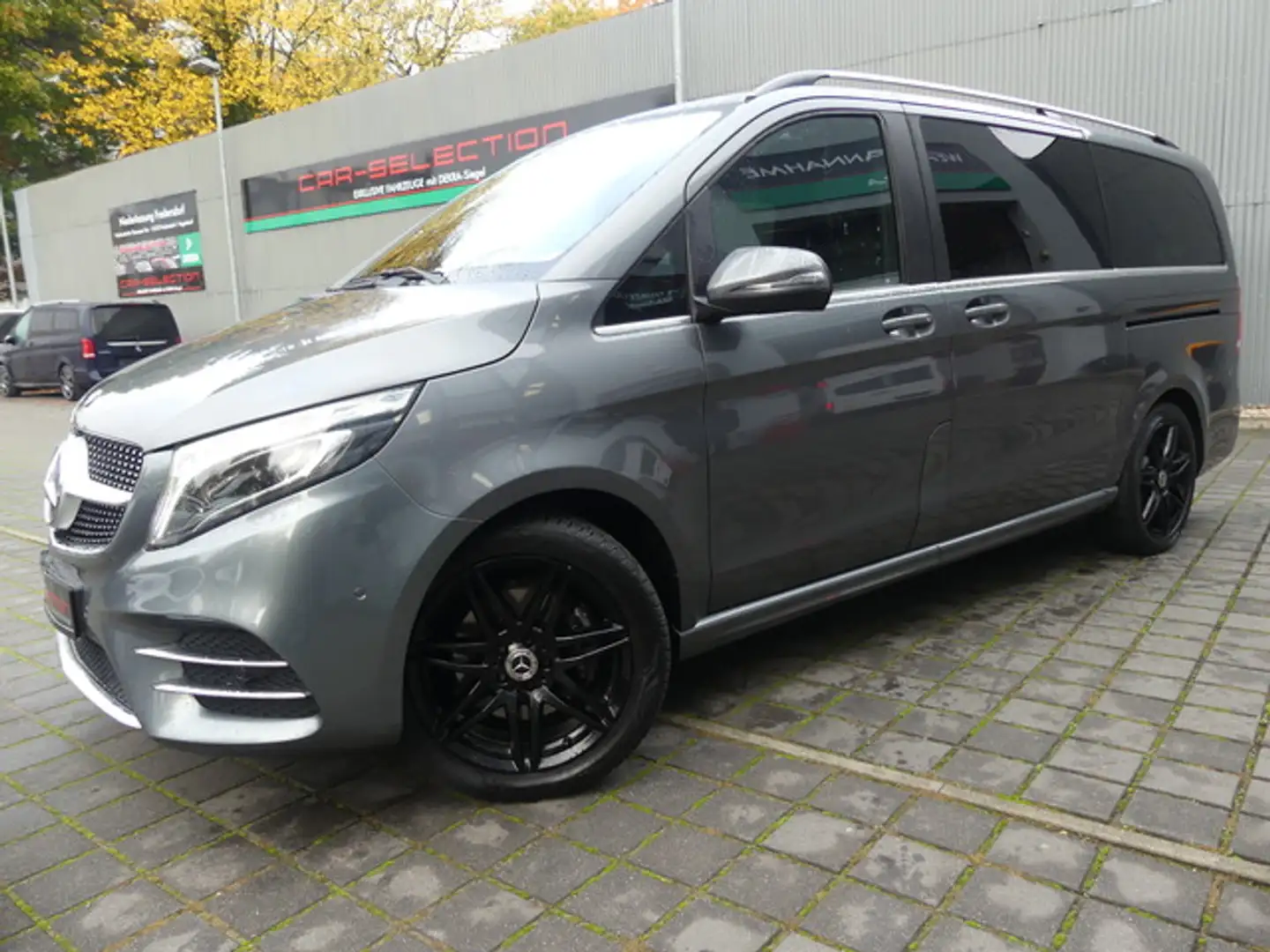 Mercedes-Benz V 300d Avantg. 4Mat. lang AMG PANO/STDHZ/E-TÜREN Gris - 2