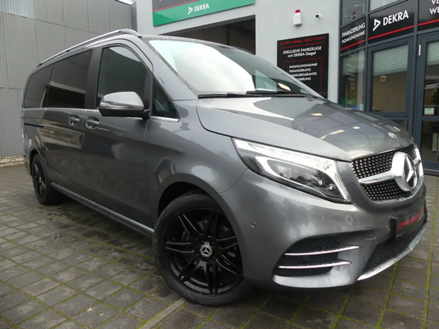 Mercedes-Benz V 300d Avantg. 4Mat. lang AMG PANO/STDHZ/E-TÜREN Gris - 1