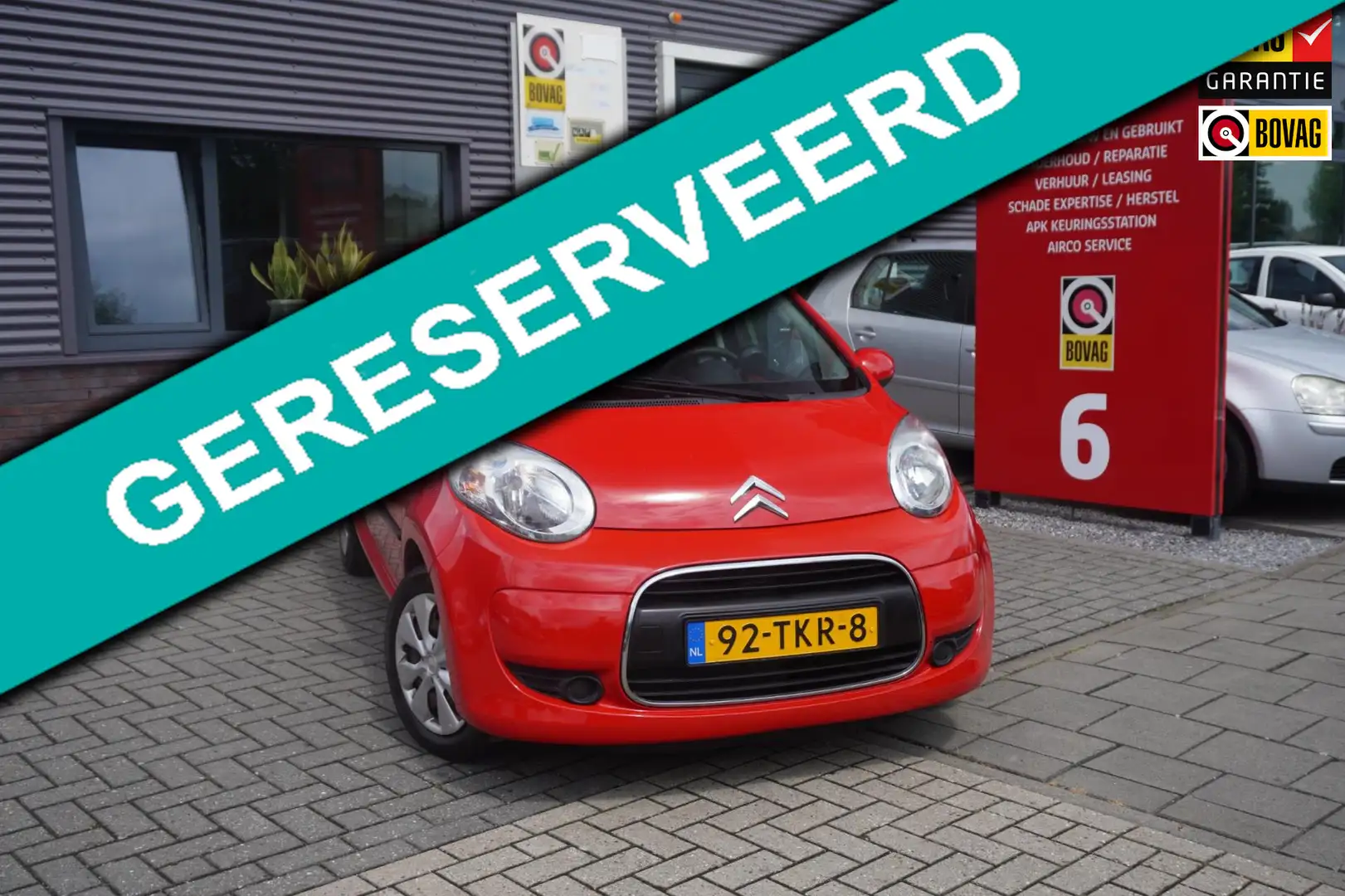 Citroen C1 1.0-12V Selection / Airco Roşu - 1