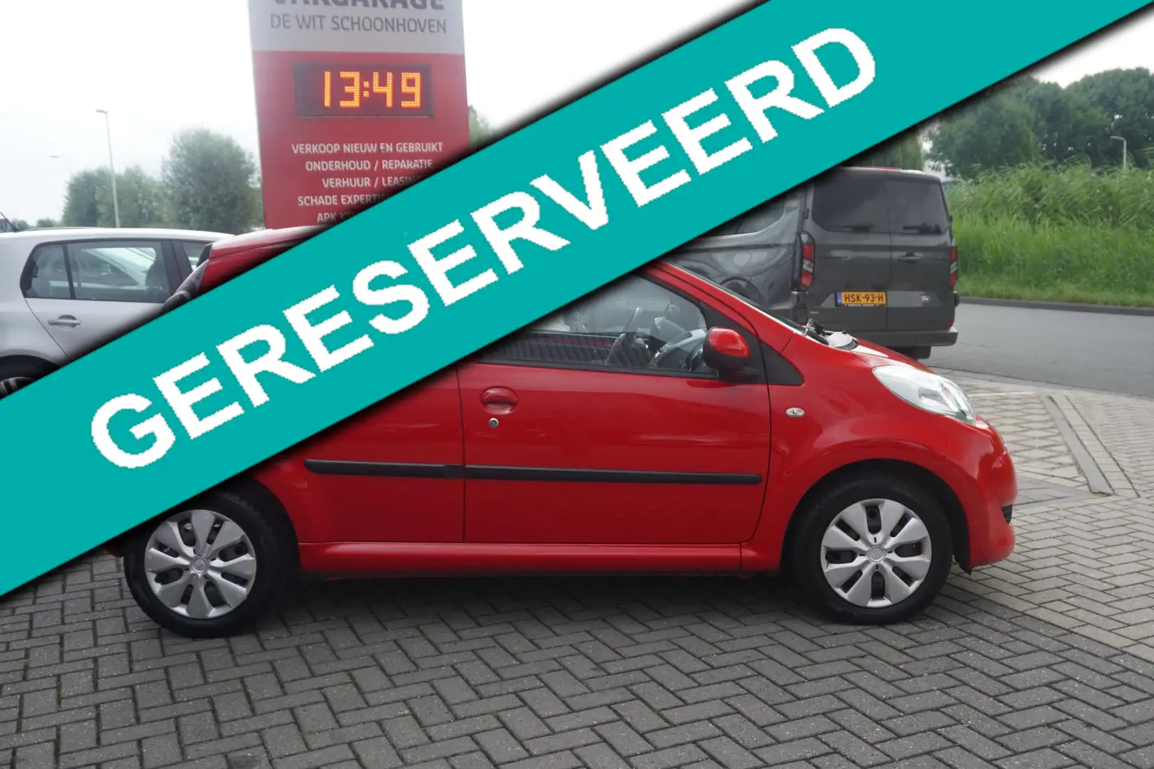 Citroen C1 1.0-12V Selection / Airco Roşu - 2