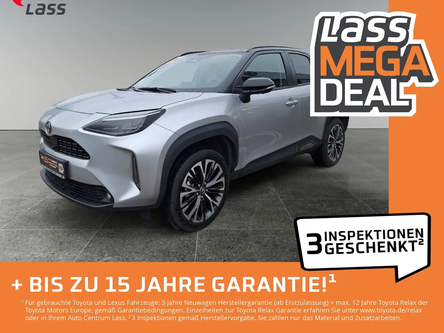 Toyota Yaris Cross 1.5 E FWD Style Plus 2xKlima 360 ACC Schwarz - 1