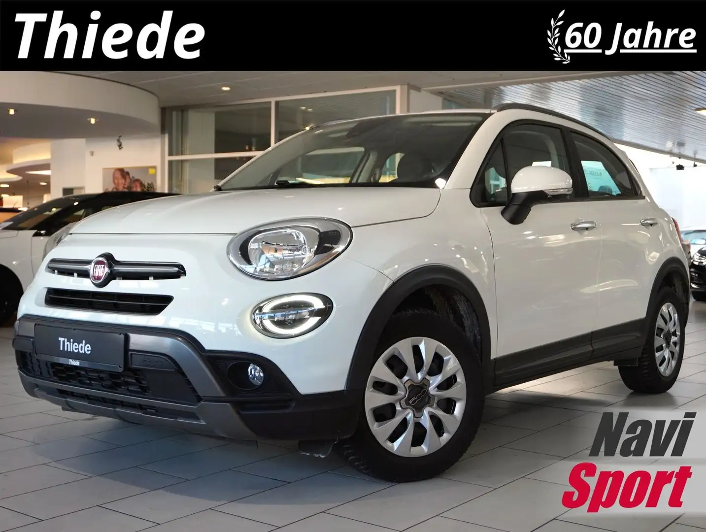 Fiat 500X 1.3T CROSS DCT NAVI/LED/PDC/SPORT/TEMP/DAB+ Weiß - 1
