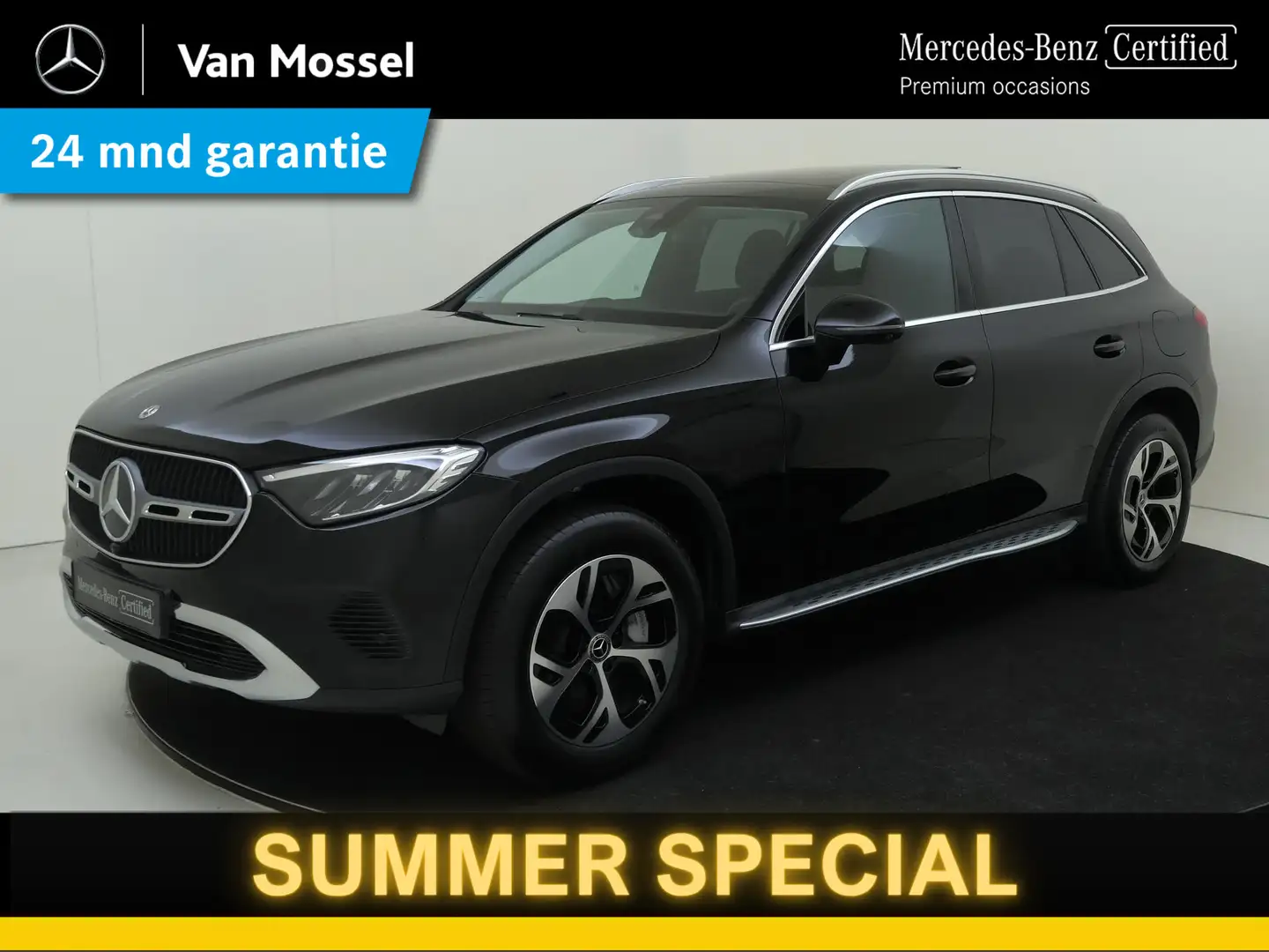 Mercedes-Benz GLC-klasse Luxury line Panorama Schuifdak / 360 Gr Zwart - 1