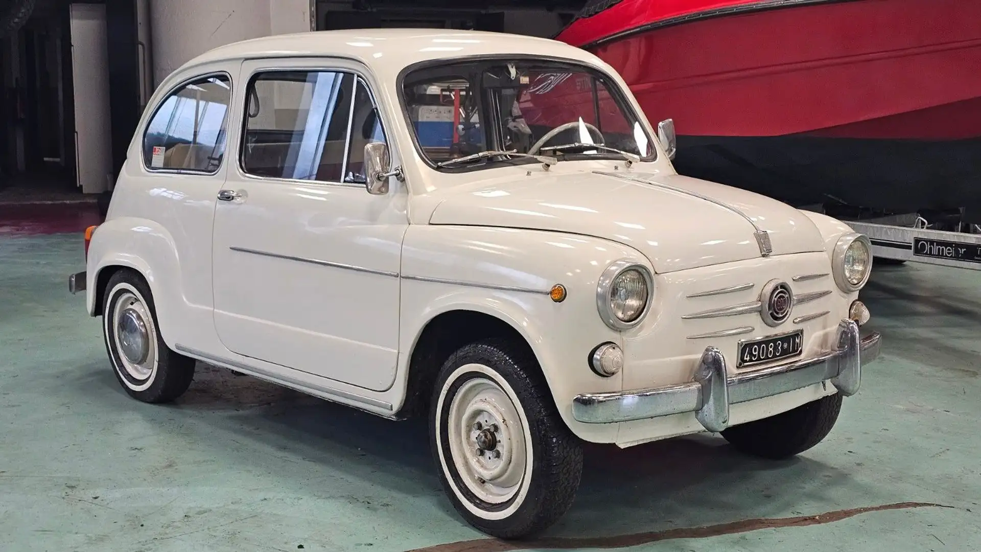 Fiat 600 Vollleder Gute zustand Beyaz - 1