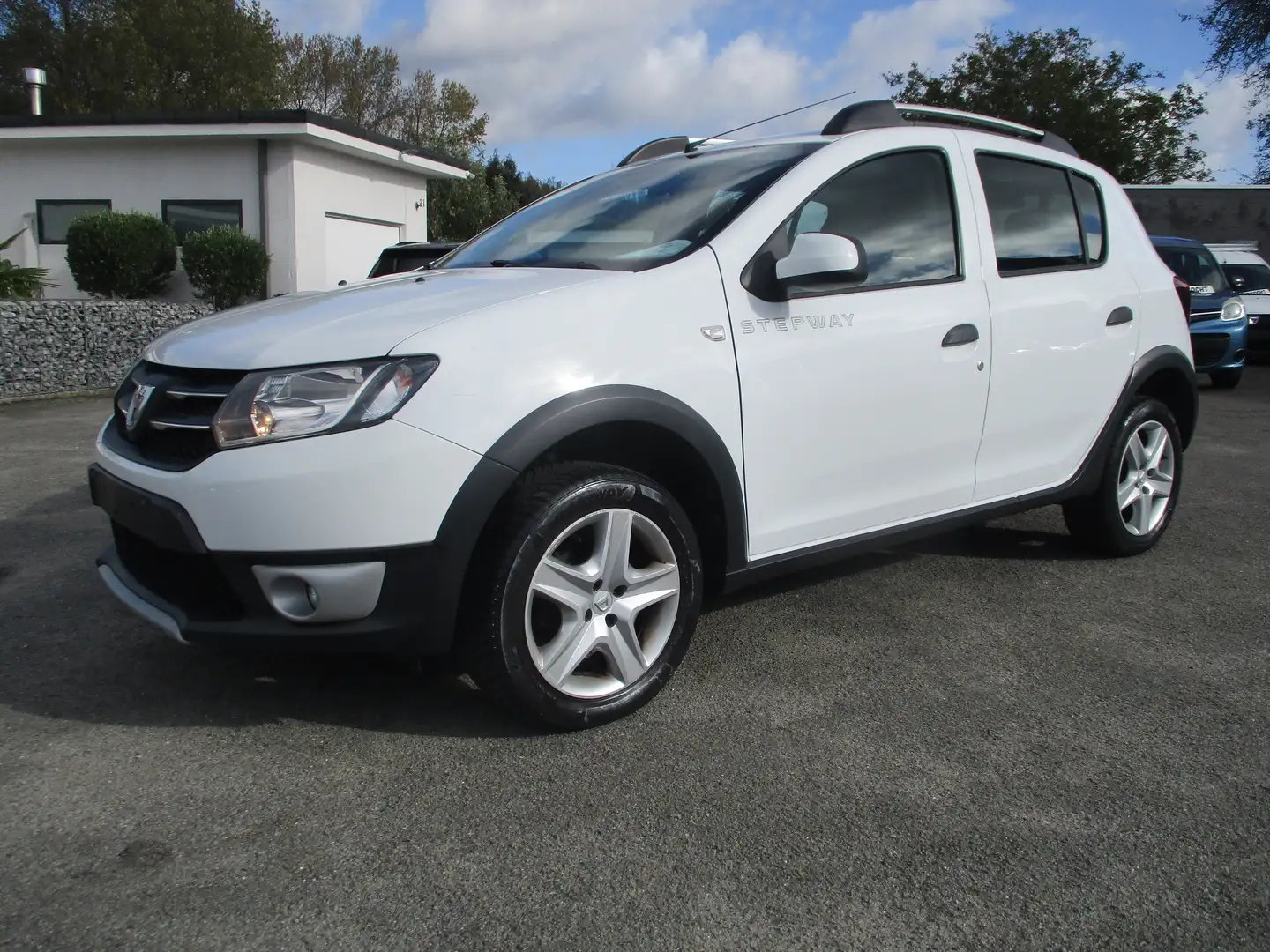Dacia Sandero Stepway 0.9TCe Navi/Airco/Garantie/99.000km Blanc - 1