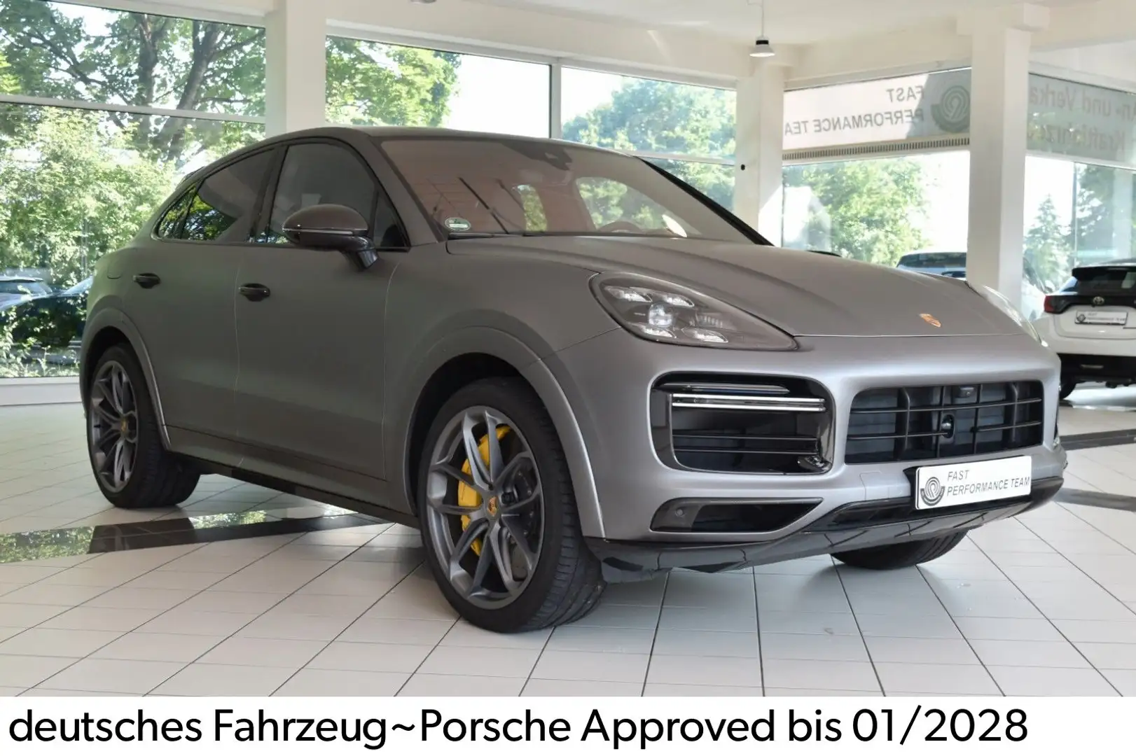 Porsche Cayenne Coupe Turbo~Leichtbaupaket~Einzelstück Schwarz - 2