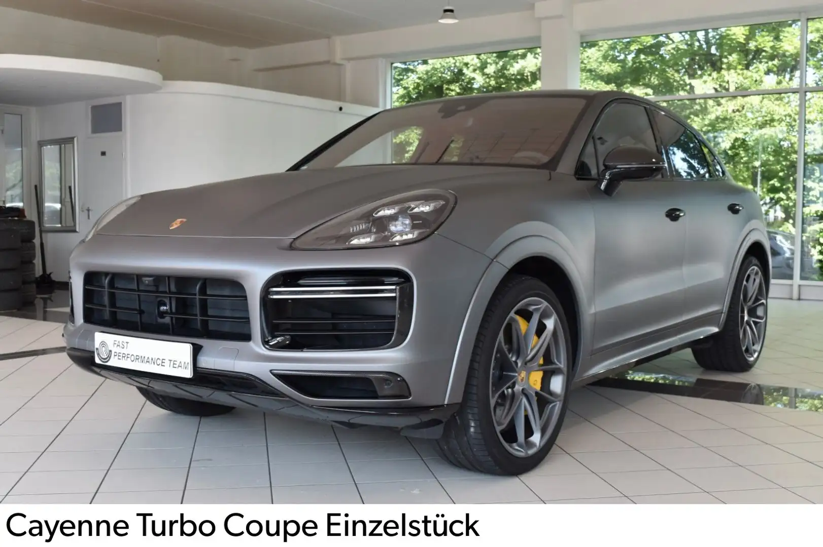 Porsche Cayenne Coupe Turbo~Leichtbaupaket~Einzelstück Schwarz - 1