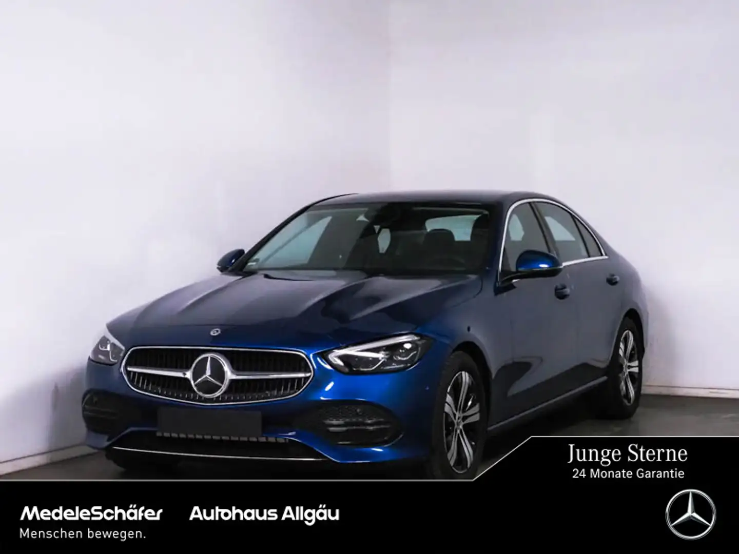 Mercedes-Benz C 220 C 220 d Avantgarde Memory AHK Vorr.-Distronic LED Blau - 1