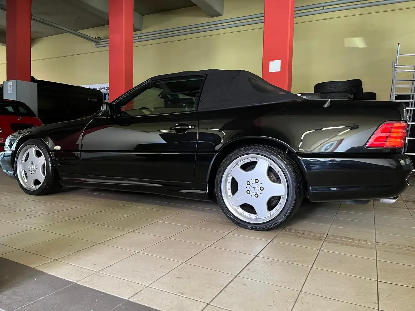 Mercedes-Benz SL 500 500 SL AMG Cabrio 320 CV - AFFARE!!! Чорний - 1
