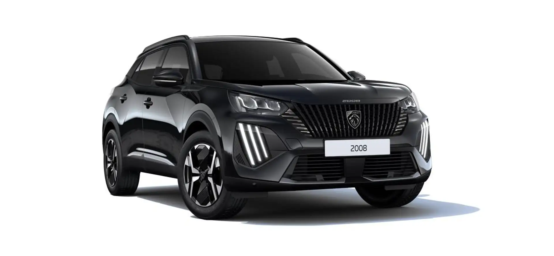 Peugeot 2008 1.2 Hybrid 136 Allure | VERWACHT | Noir Perla Nera - 2