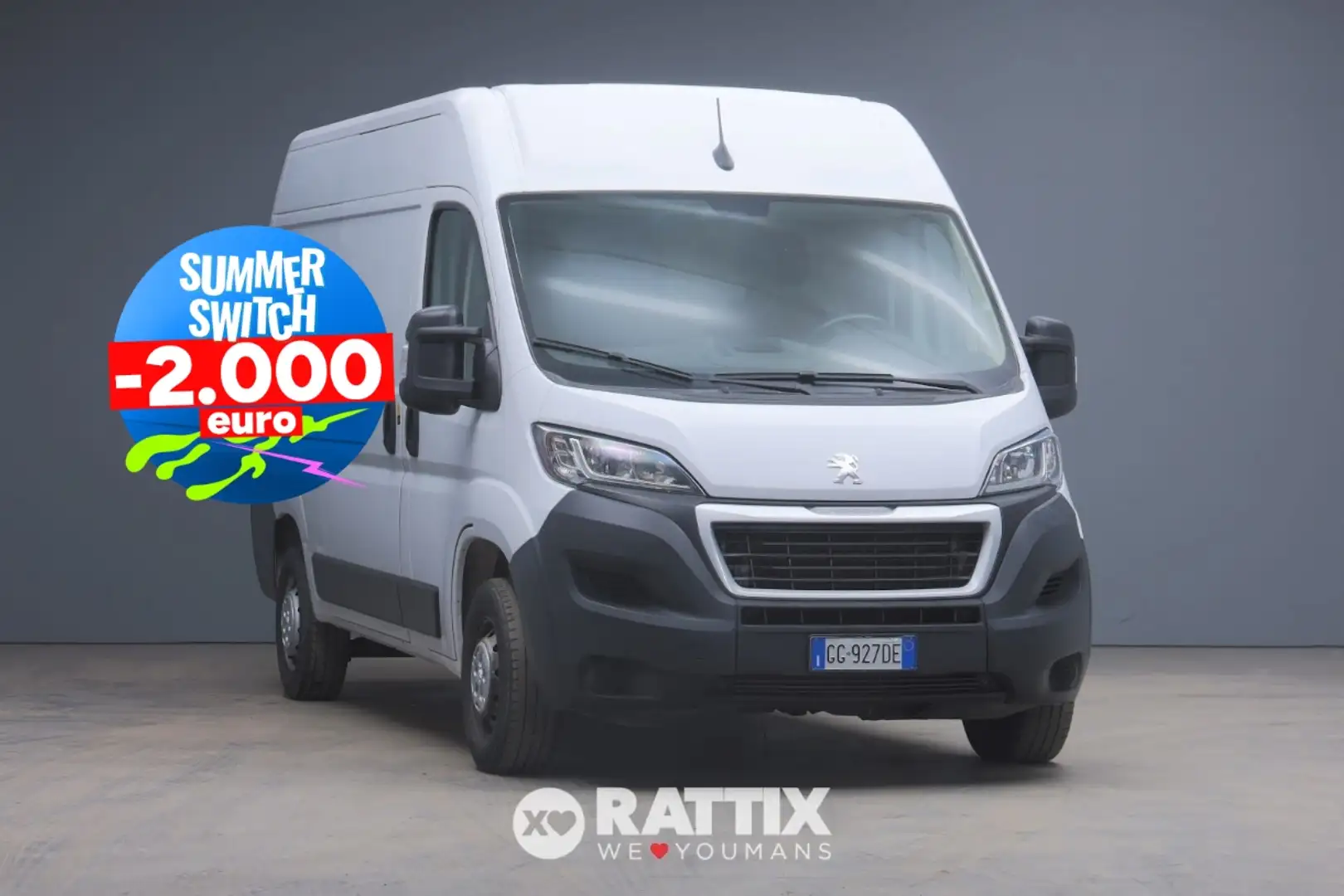 Peugeot Boxer 330 2.2 bluehdi 140CV L2H2 autocarro IVA ESCLUSA Білий - 1