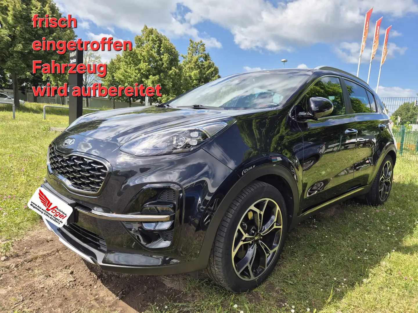 Kia Sportage 1.6 T-GDi DCT GT-Line 4WD Tech Paket ACC AHK Noir - 1