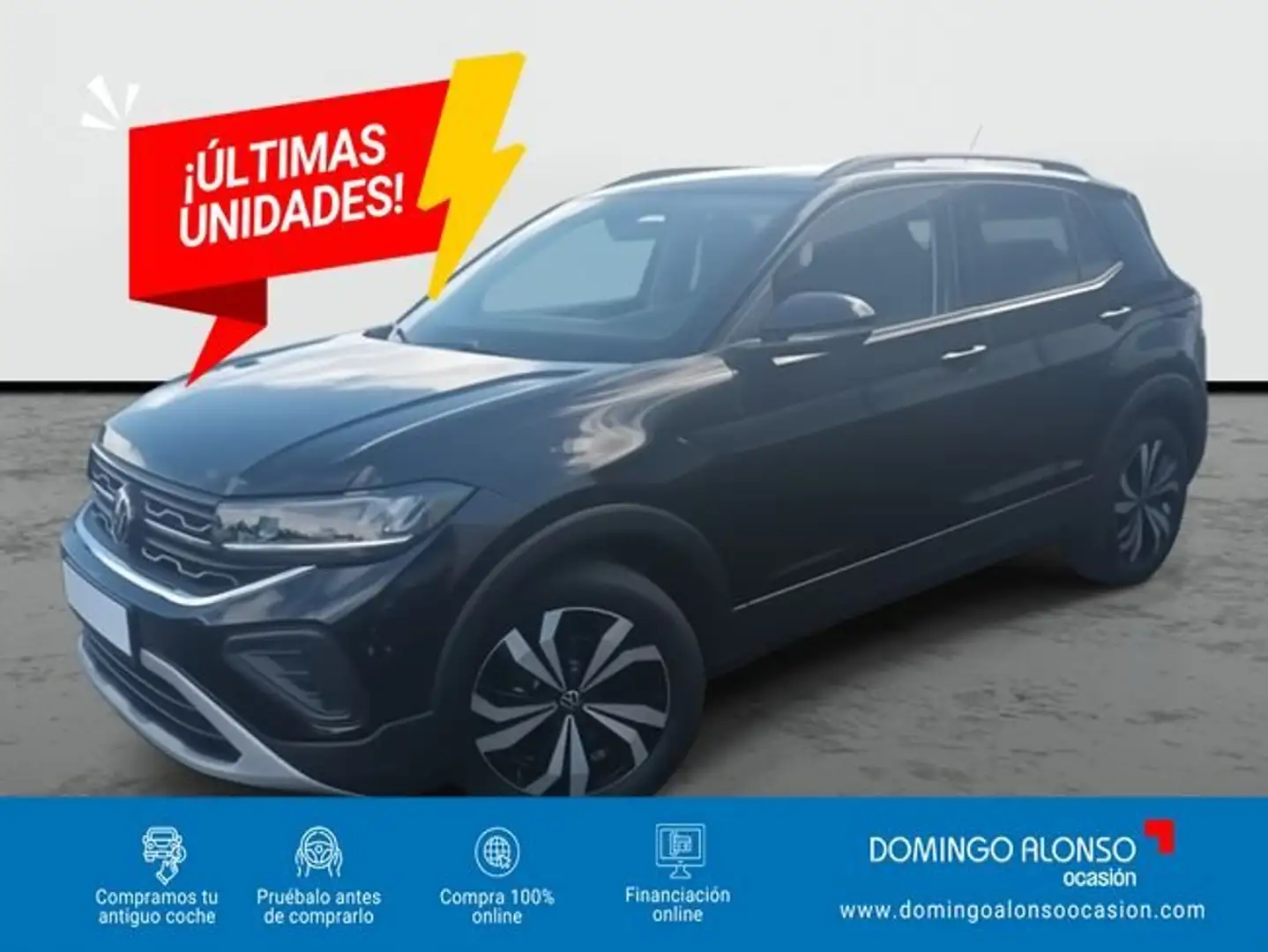 Volkswagen T-Cross 1.0 TSI Más 85kW Negro - 1
